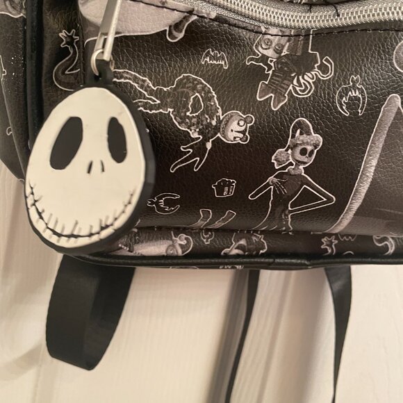 Disney Nightmare Before Christmas Mini Backpack 10 1/2" NEW with Tags - Picture 2 of 7